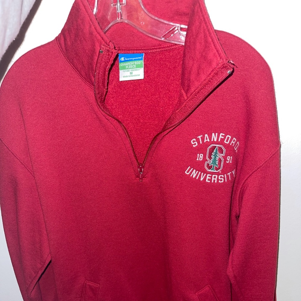 CHAMPION Stanford half zip , vintage style from 2010, size medium